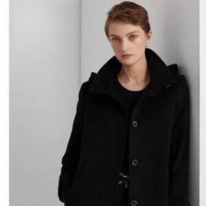 Lauren Ralph Lauren Black Pea Coat